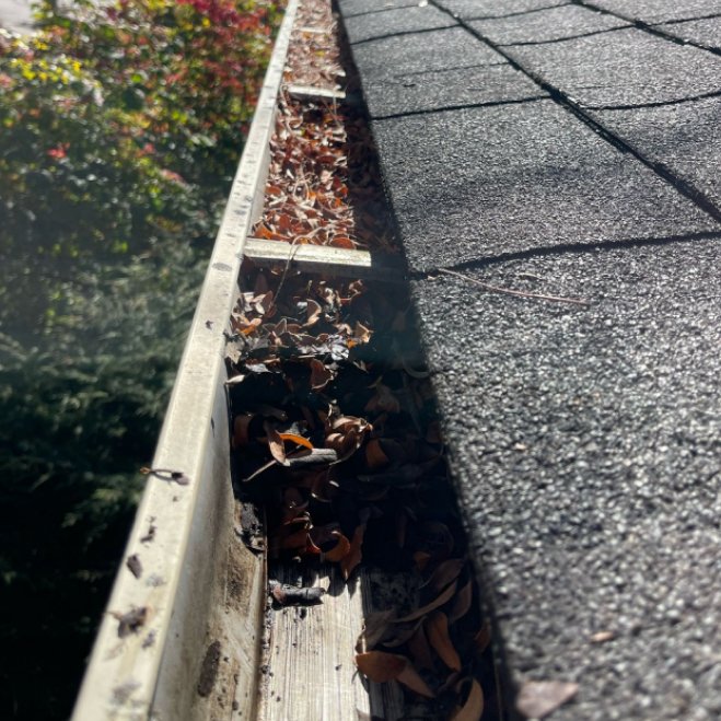 Gutter Cleaning London ontario before and after